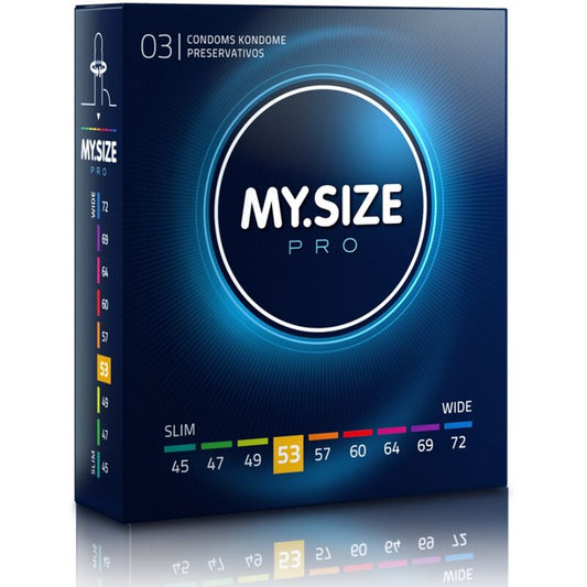 My Size Pro - Condoms 53 mm 3 Units