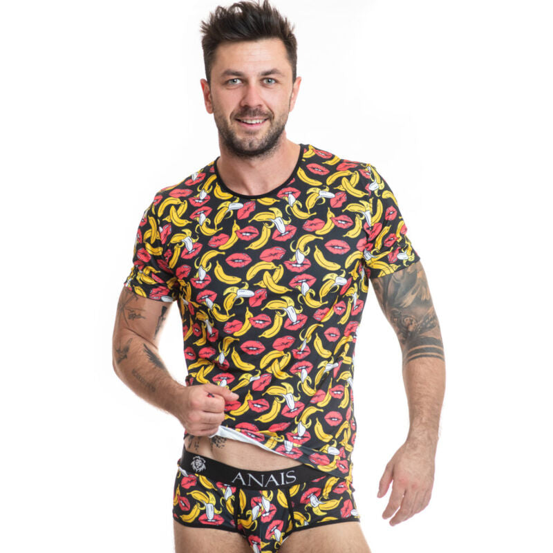 Anais Men Accesories - Banana T-shirt L, Composition: 80% Polyamide, 20% Elastane