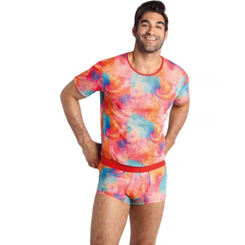 Anais Men Accesories - Falcon M T-Shirt, Banana Print Soft Lycra, Sexy Men's Underwear