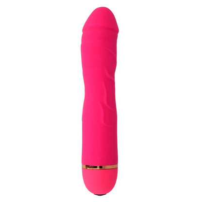 Intense Fun - Airon Vibrator with 20 Speeds, Soft Silicone, Water Resistant, 3.5 cm x 18 cm, Pink