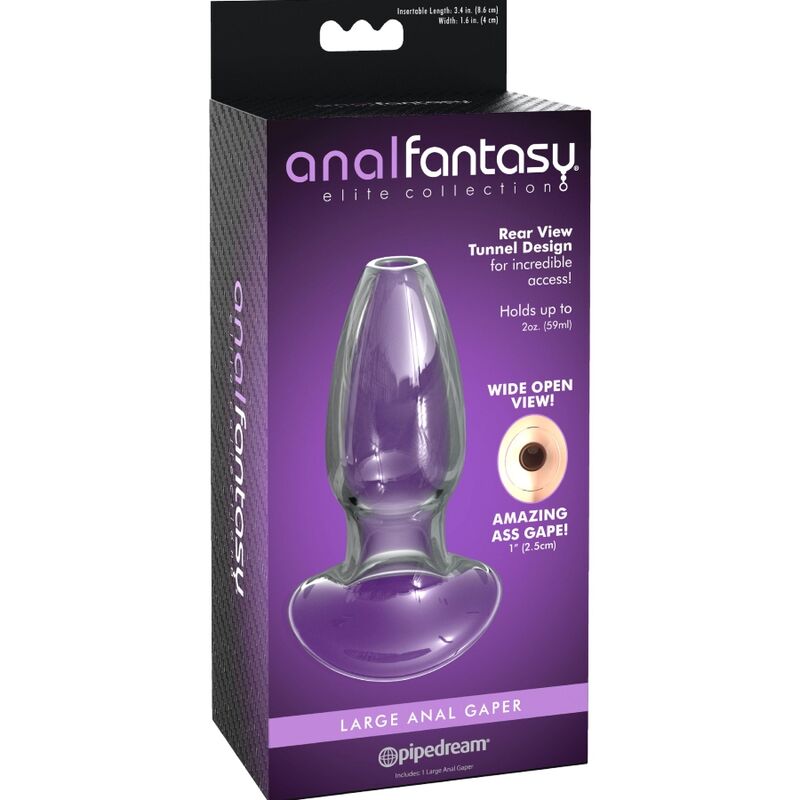 Anal Fantasy Elite Collection - Dilator Anal Gaper Glass Size M