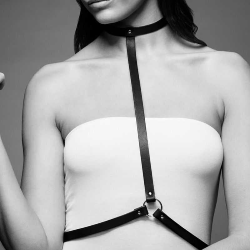 Bijoux Maze - Black BDSM Harness Labyrinth, Vegan, Erotic Accessories for Bondage Games