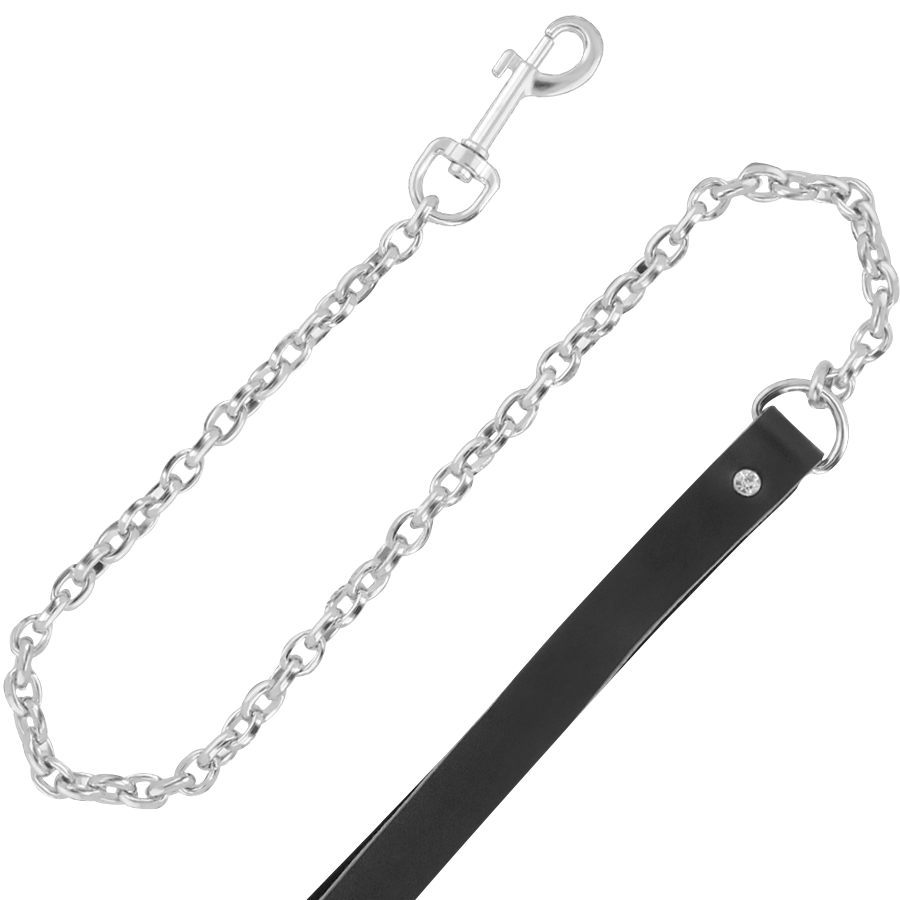 Darkness Bondage - High Quality Leather BDSM Leash Necklace