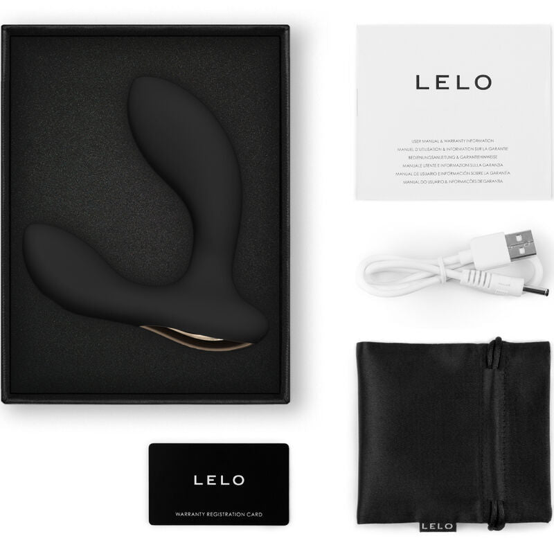 Lelo- Hugo 2 Negru Masor De Prostată