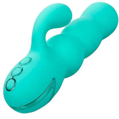 Calexotics- Del Mar Diva Vibrator Rabbir Aqua Verde De California Dreaming