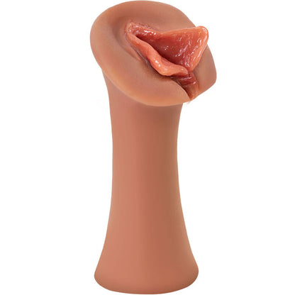 Fetish Fantasy Extreme - Self-lubricating Stroker with Lush Lips, Silicone Caramel, 17 x 7 x 7.5 cm