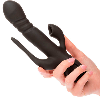 Calexotics- Vibrator Triplu Euphoria Negru