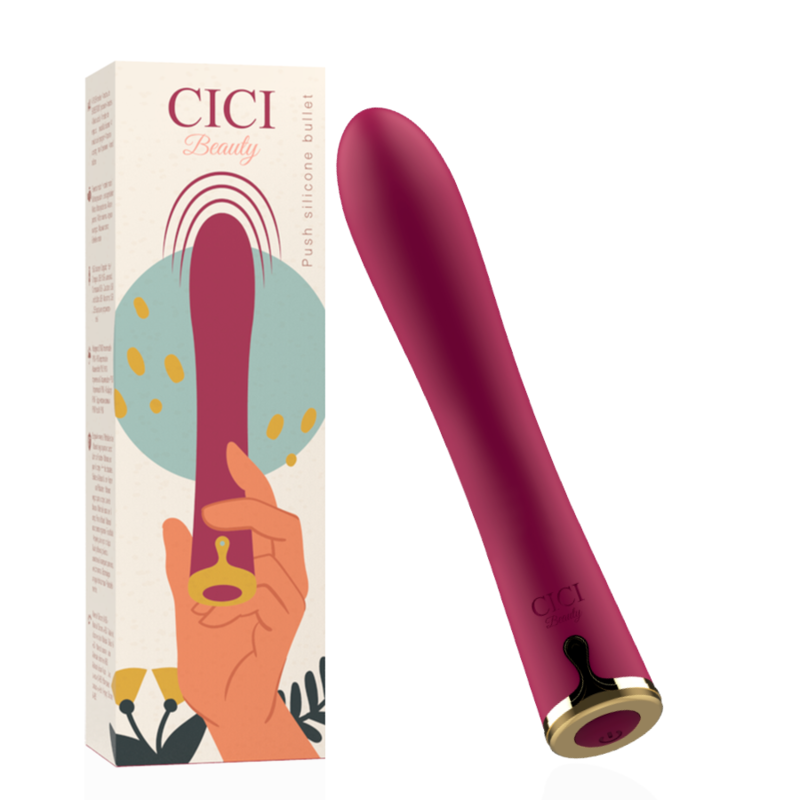 Cici Beauty- Glonț De Împingere Din Silicon Premium