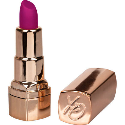 California Exotics - Hide &amp; Play Refillable Lipstick, Purple, 10 Vibration Modes, Total Size: 7.5cm