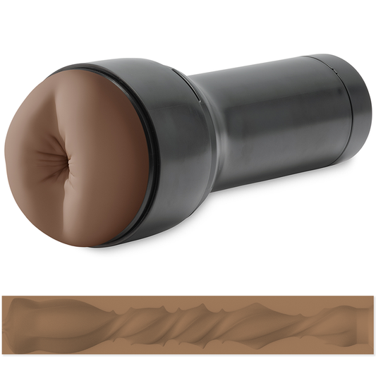 Kiiroo Feel Stroker Generic Bottom Masturbator - Medium Brown for Realistic Sensations 