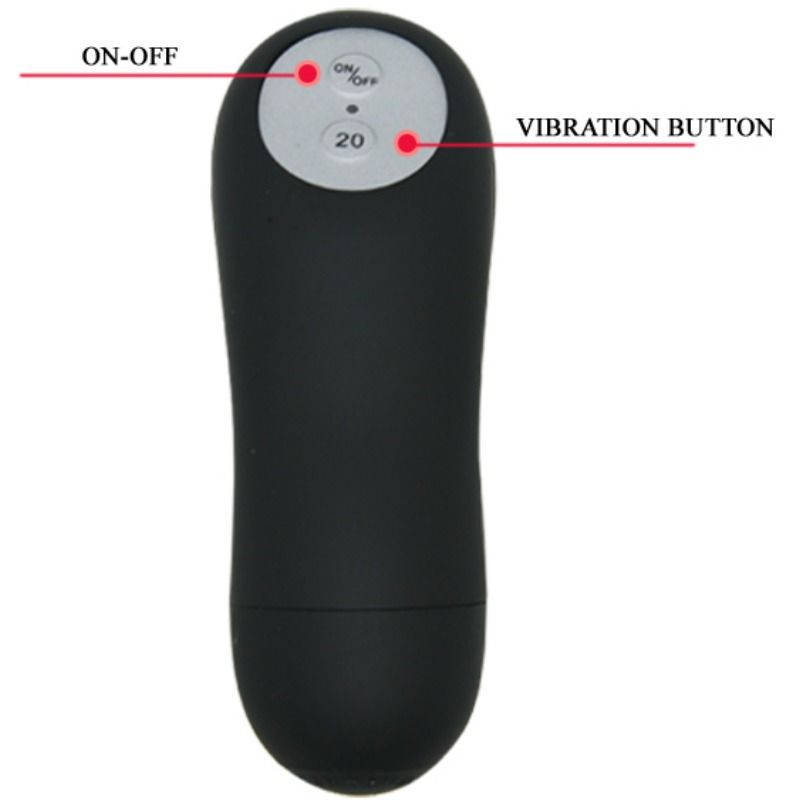 Baile Stimulating - Thong With Hidden Vibrator And Remote Control, 20 Modes, Quality Lingerie One Size, Batteries Included