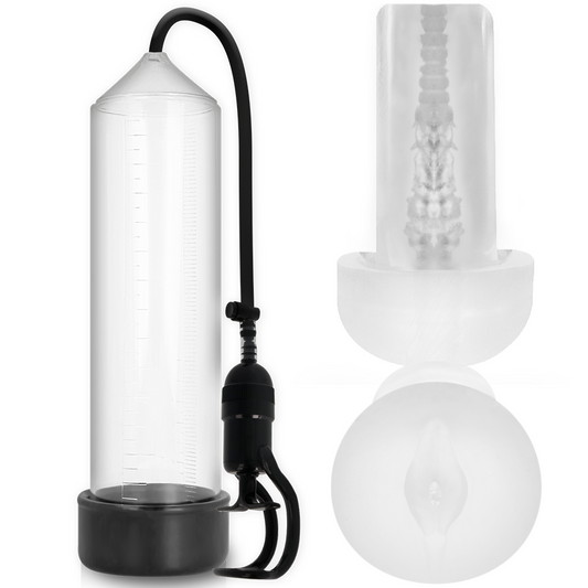 Pump Addicted - Transparent RX5 Masturbator Pump and Technical Specifications