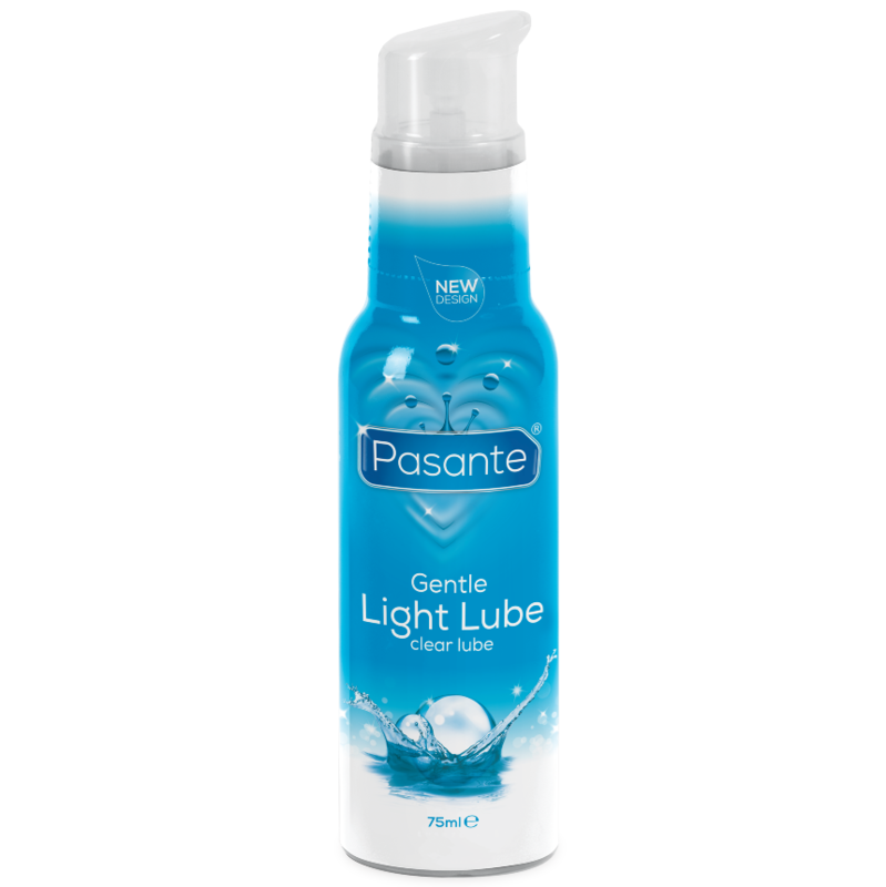 Pasante Light Lube - Natural Lubricant 75 ml, No Spermicide, Suitable for Condoms