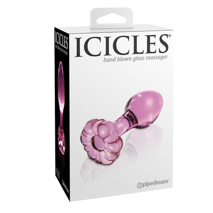 Icicles- Numărul 48 Masaj Din Sticlă Suflată Manual