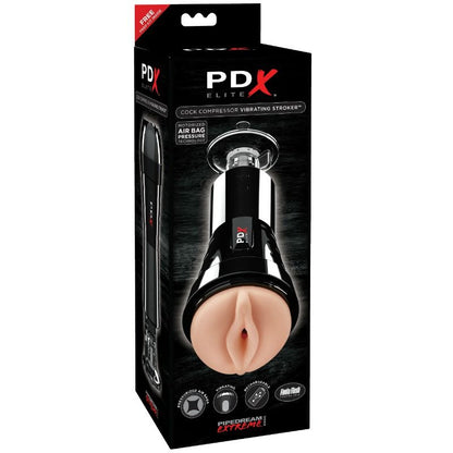 Pdx Elite - Penis Compressor Vibrator Stroker with Airbag and Vibrations