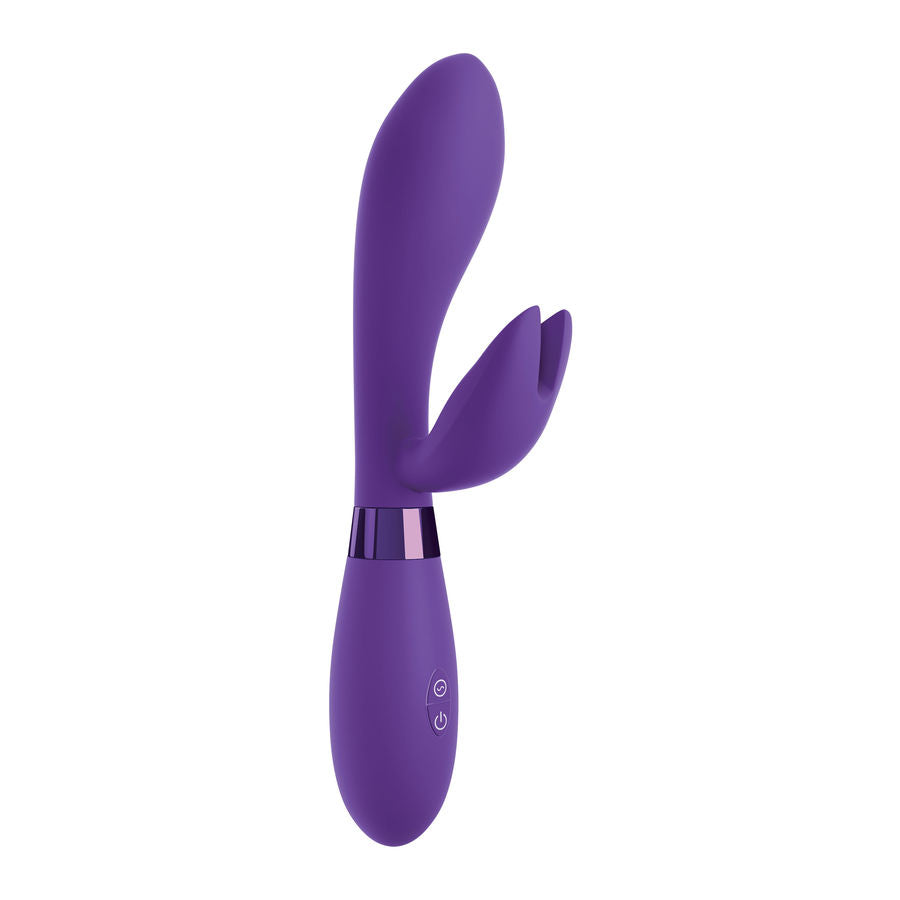 OMG - Lila Rabbit Vibrator With 10 Vibration Modes and Soft Silicone