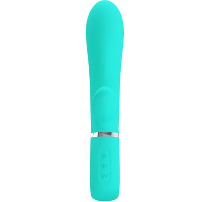 Pretty Love Flirtation- Thomas Multifuncțional G Spot Vibrator Verde Aqua