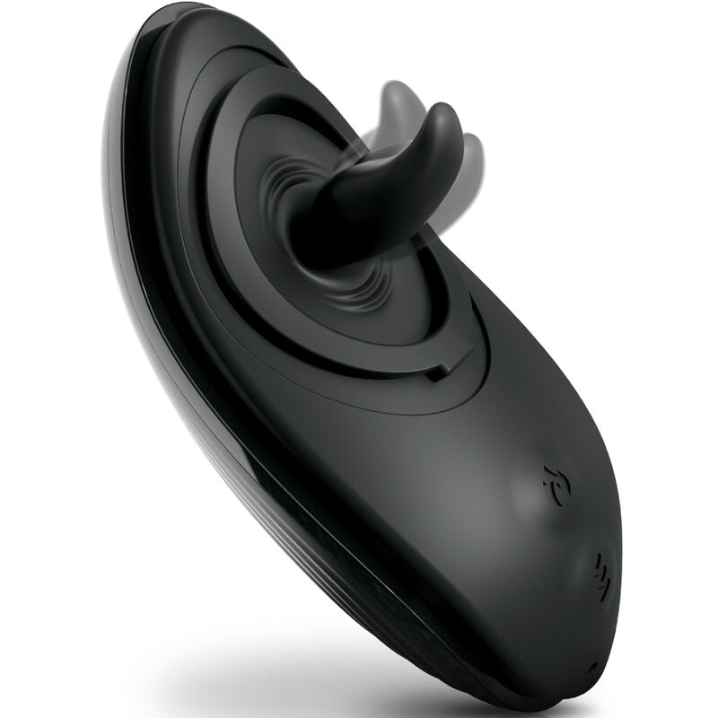 Sir Richards - Anal Stimulator Rim Joy Vibrator Silicone Black, Rimming Technology, 2 Speeds and 5 Vibration Patterns