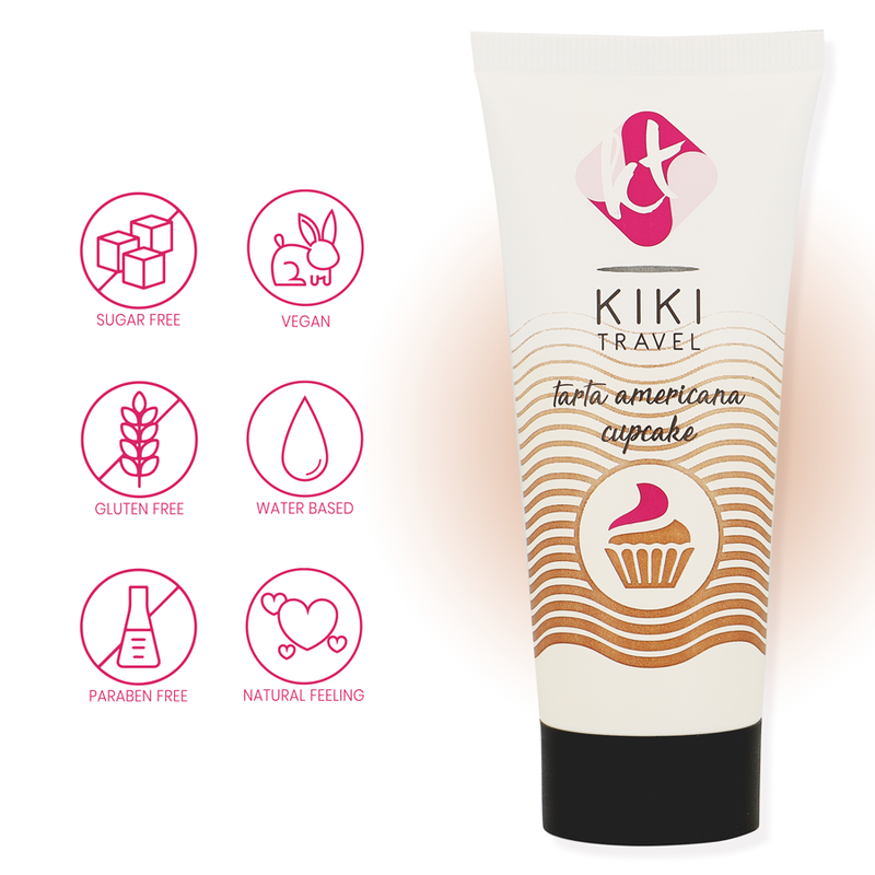 Kikõ Travel - Cupcake Flavored Vegan Lubricant 50 ml