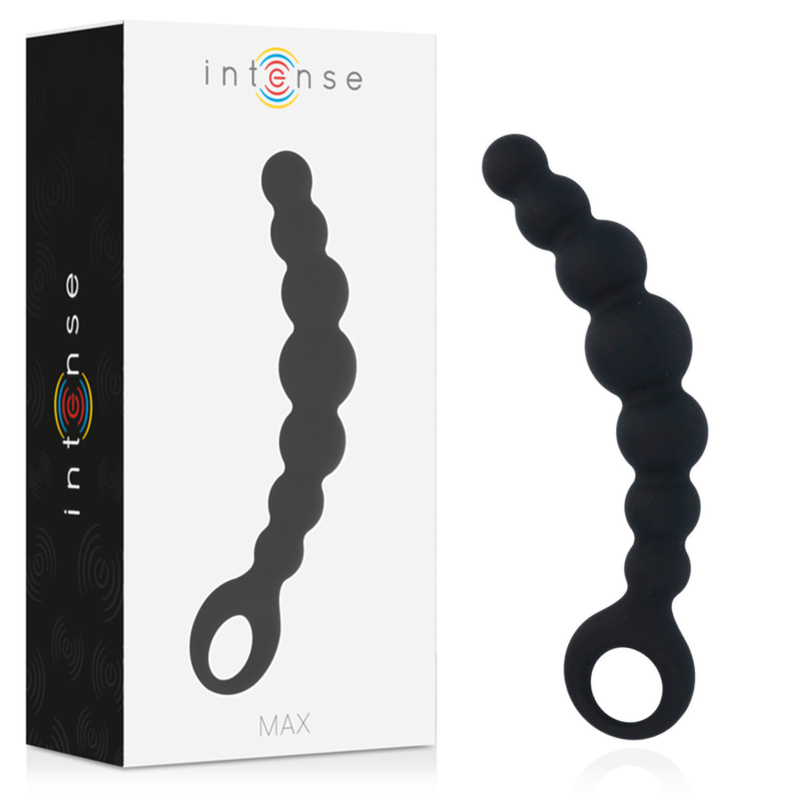 Intense Anal Toys-Margele Anale Intense Max Black