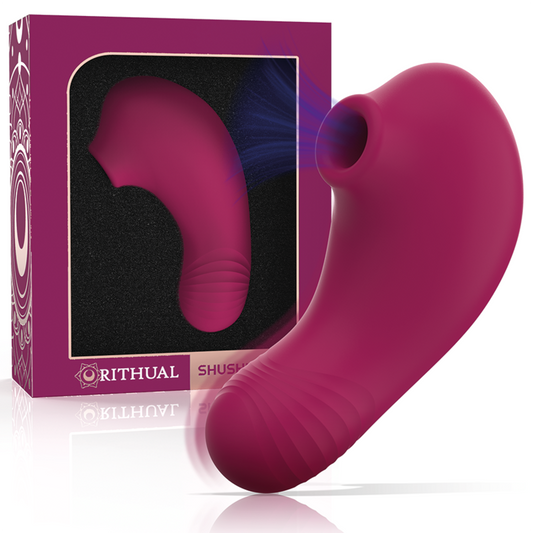 Rithual - Shushu Pro Rechargeable Clitoris Stimulator with 2 Powerful Orchid Motors