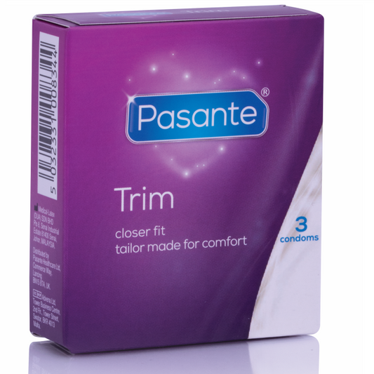 Pasante - Thin Cutting Condoms, Ms Thin, 3 Units