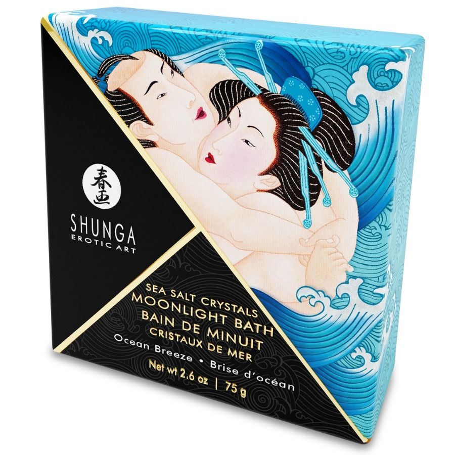 Shunga Bath Experience-Săruri De Baie Parfumate Oceania 75 Gr