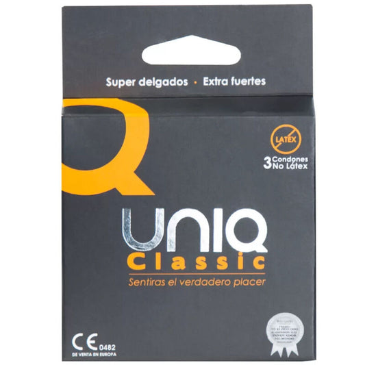 Uniq - Classic Condoms Non-Latex 3 Units