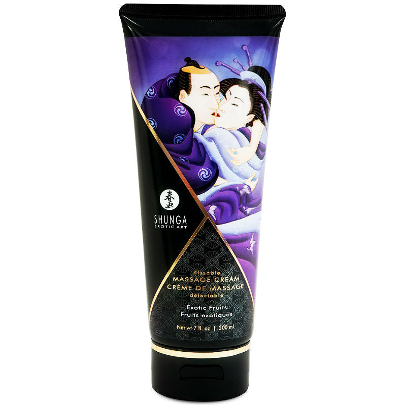 Shunga Massage Cream-Cremă De Masaj Cu Fructe Exotice  200 Ml