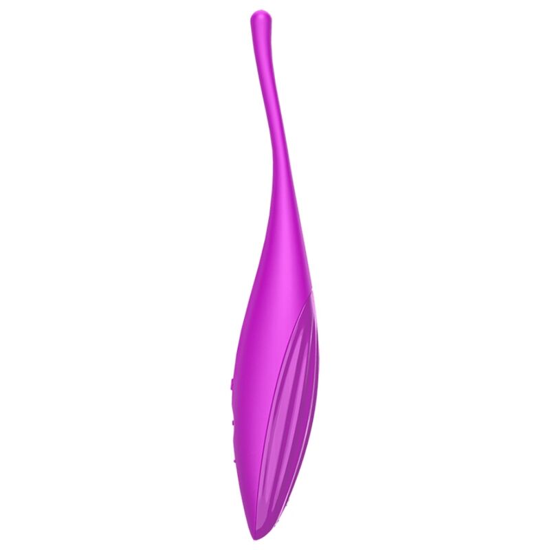 Satisfyer Connect - Satisfyer Twirling Joy Clitoris Tip Vibrator - Fuchsia, Circling Vibrations, App Compatible, Water Resistant