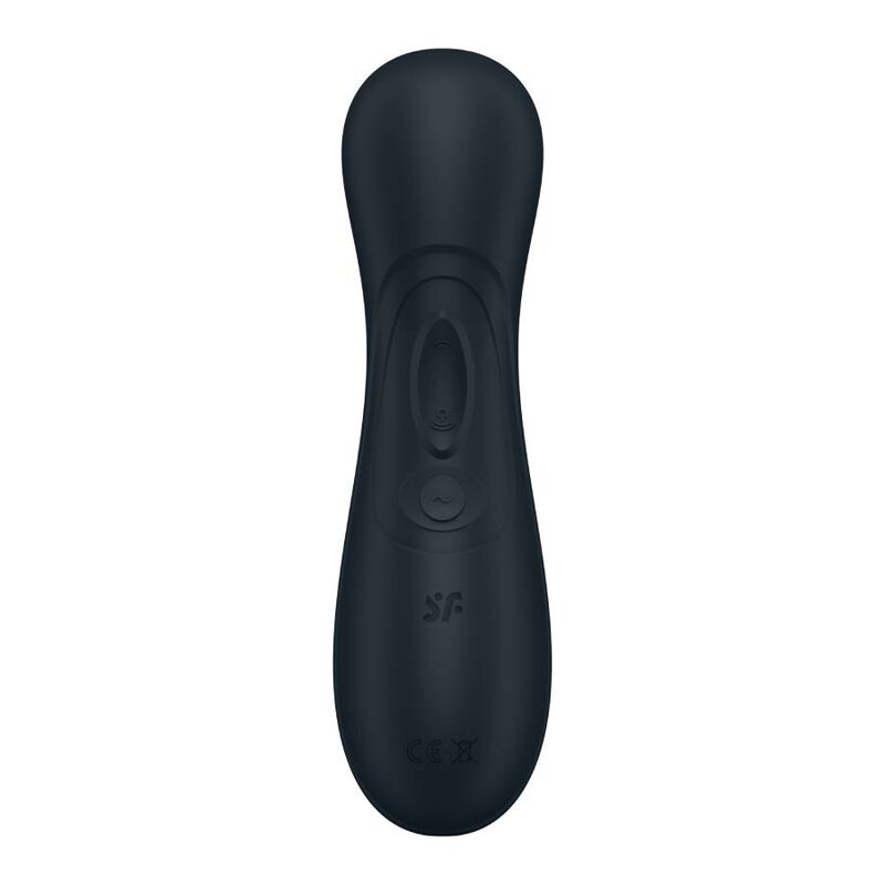 Satisfyer Connect - Clitoral Stimulator with Bluetooth and App Pro 2 Generation 3, Waterproof, Black, Soft Silicone Vibrator, 15 Years Warranty