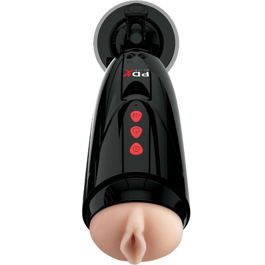 Pdx Elite Dirty Talk Starter Stroker - Intense Details and Vibrations