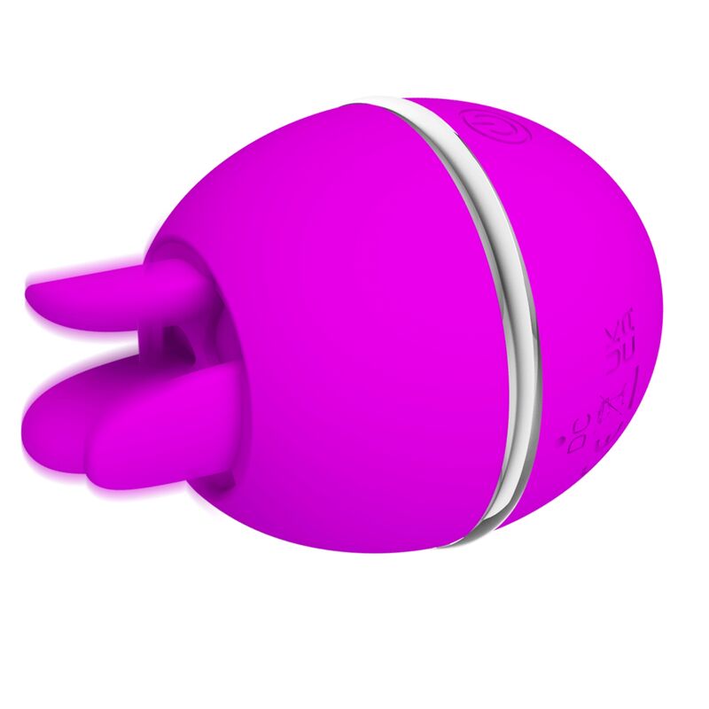 Pretty Love Flirtation- Gemini Minge Violet Rotund Silicon Vibrator