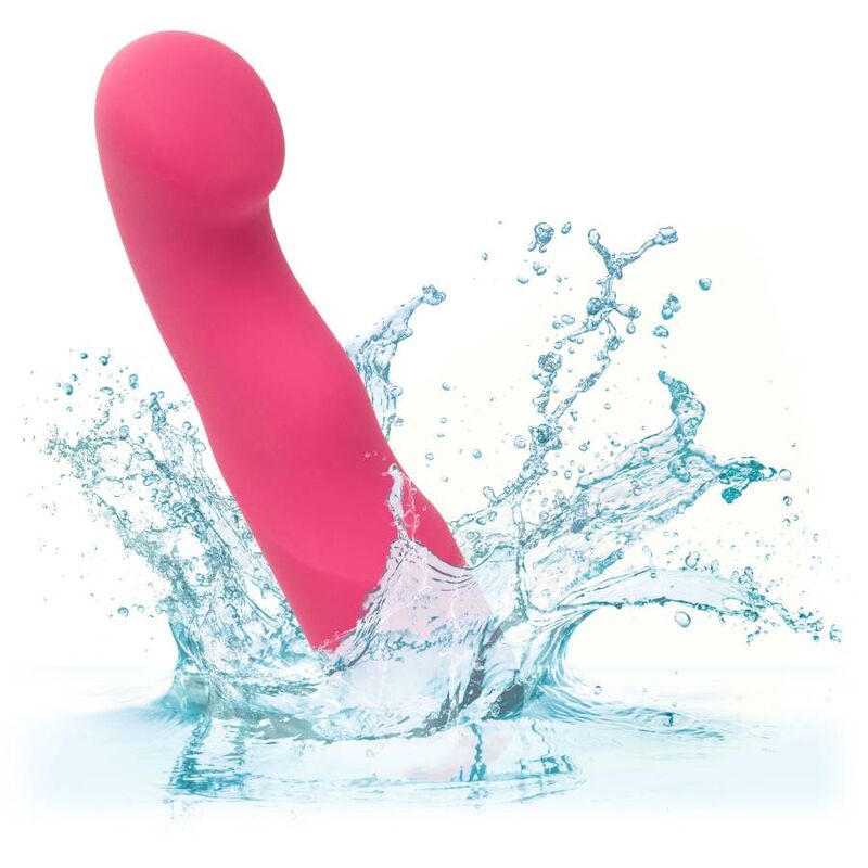 California Exotics Liquid Silicone Pixies Curvy Pink - Intimate Massager with 10 Speeds