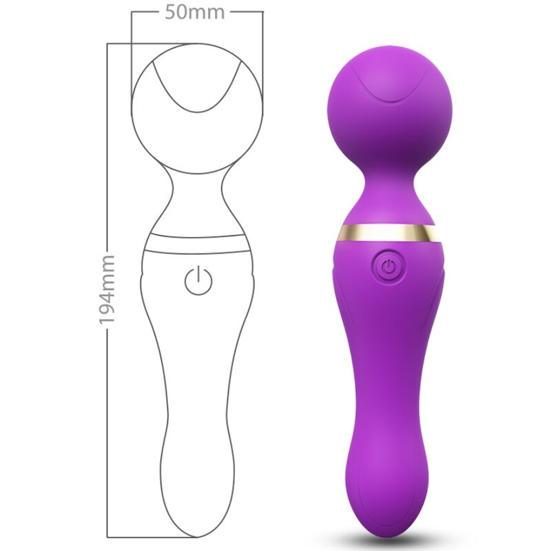 Armony Massagers- Freeza Massager & Vibrator Cap Super Flexibil Violet