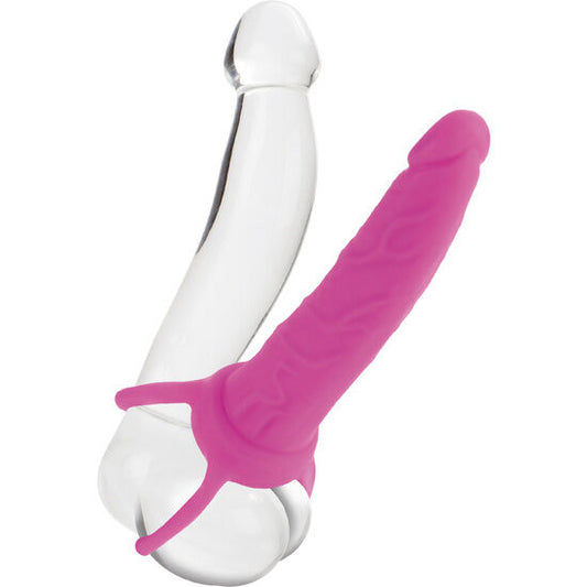 California Exotics - Dual Penetrator Pink Silicone 14 cm x 3 cm