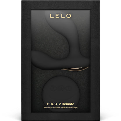 Lelo- Hugo 2 Prostate Massager Telecomandă Negru