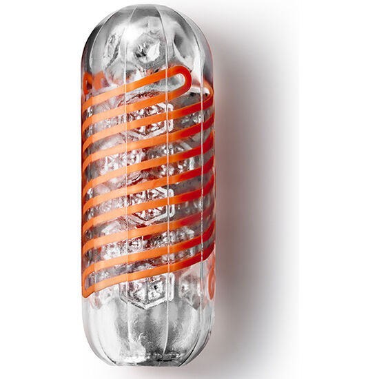 Tenga - Hexa Spinner Masturbator, With Internal Spiral System, Reusable, With Lubricant Included