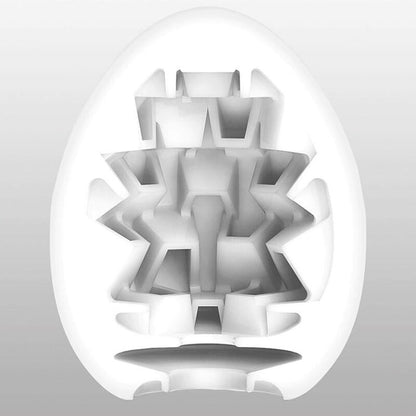 Tenga Boxy Egg Stroker - Masturbator With Opposite Angles, Stretchable Material, Customizable Dimensions