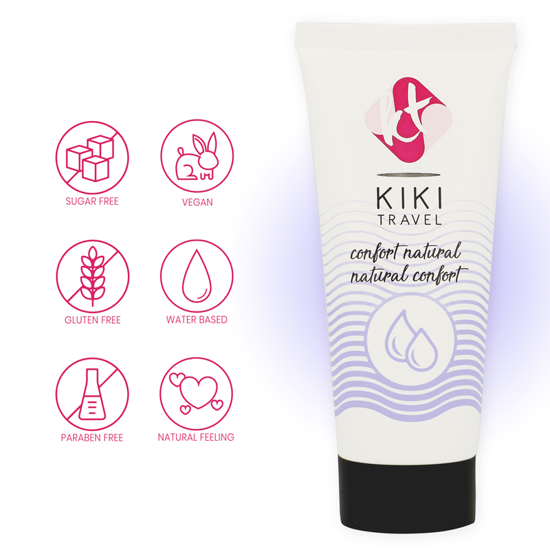 Kikõ Travel-  Lubrifiant Natural Comfort 50 Ml