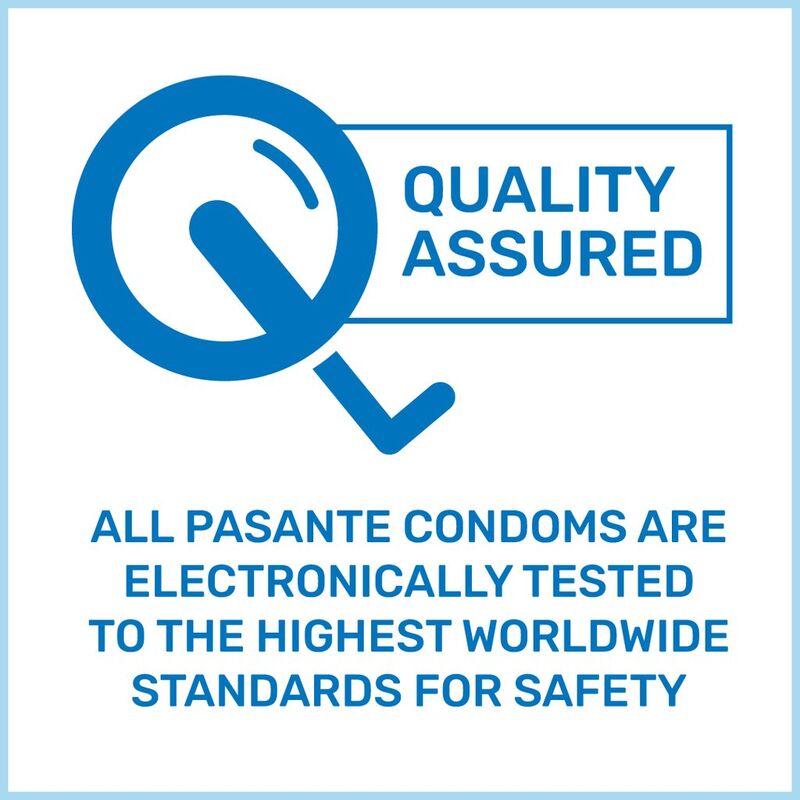 Pasante - Condoms with Retardant Preservative, 3 Units