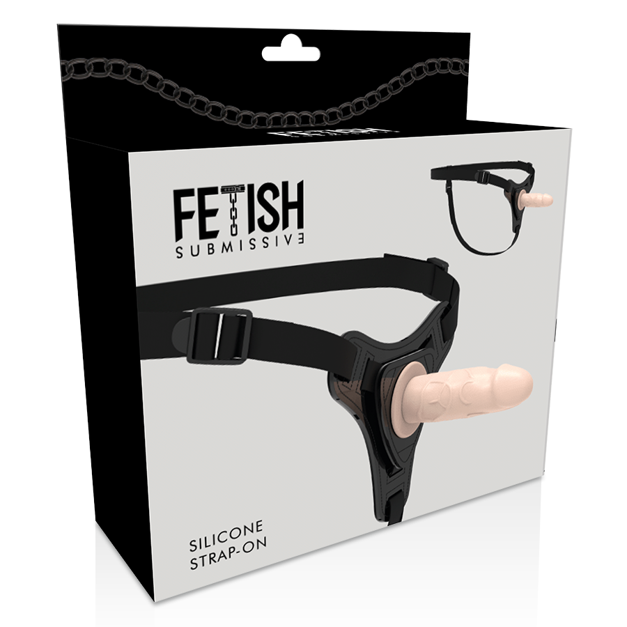 Fetish Submissive Harnașament- Flesh Realist Silicon 12,5 Cm