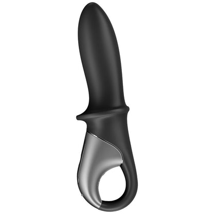 Satisfyer Hot Passion Anal Vibrator with Heating and App Control, Black