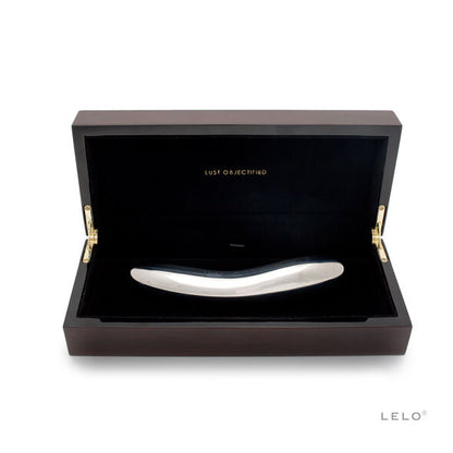 Lelo - Inez Silver Vibrator, Stainless Steel, 5 Stimulation Modes, Rechargeable