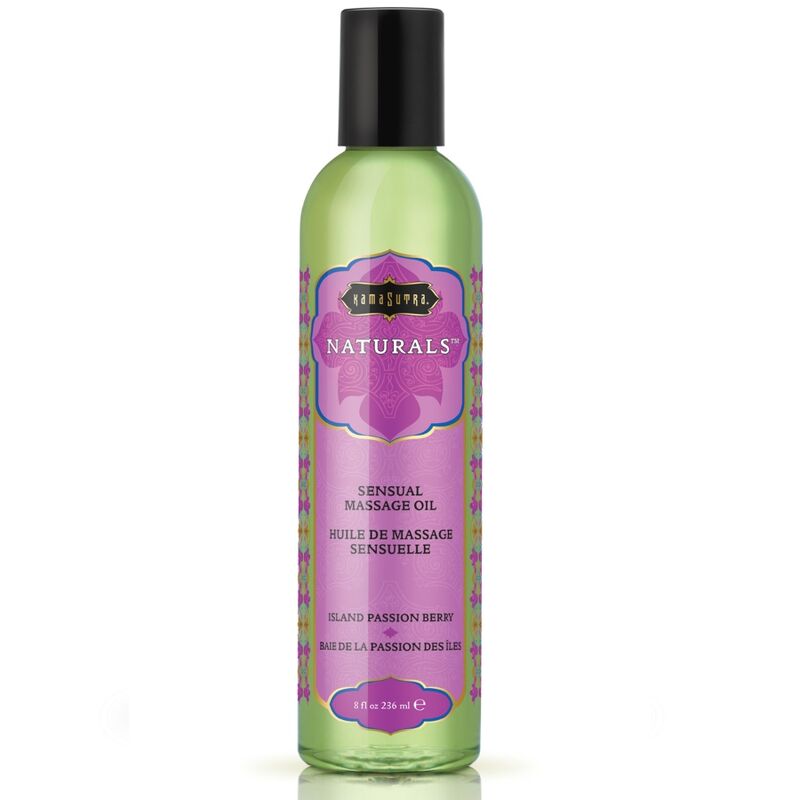 Kamasutra  Cosmetics-  Ulei De Masaj Natural Passion Berry 236 Ml