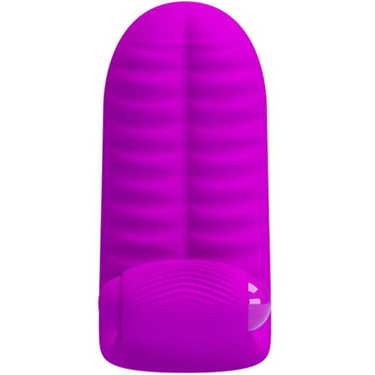 Pretty Love Flirtation - Purple Two Finger Vibrator For Extra Stimulation