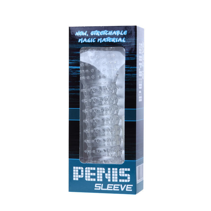 Baile For Him - Penis Sleeve with Clear Stimulation Points 14 cm