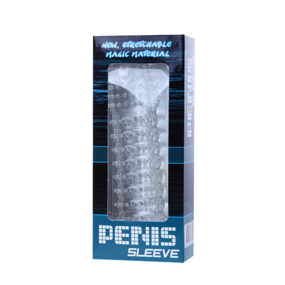 Baile For Him - Penis Sleeve with Clear Stimulation Points 14 cm