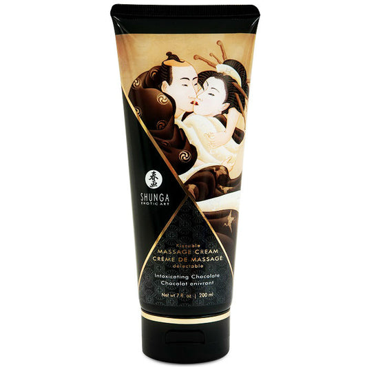 Shunga Massage Cream- Cremă De Masaj Cu Ciocolată 200 Ml