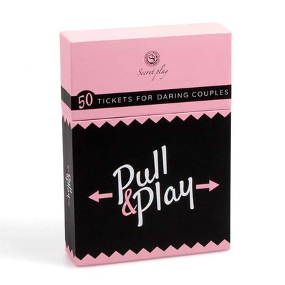 Secretplay 100% Games - Pull &amp; Play Card Game with 100 Erotic Tests (Es/En/De/Fr/Nl/Pt/It)